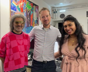 Connect2 visit to Royal College of Art with David Dixon and Amir Behbahani